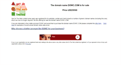 Desktop Screenshot of dowc.com